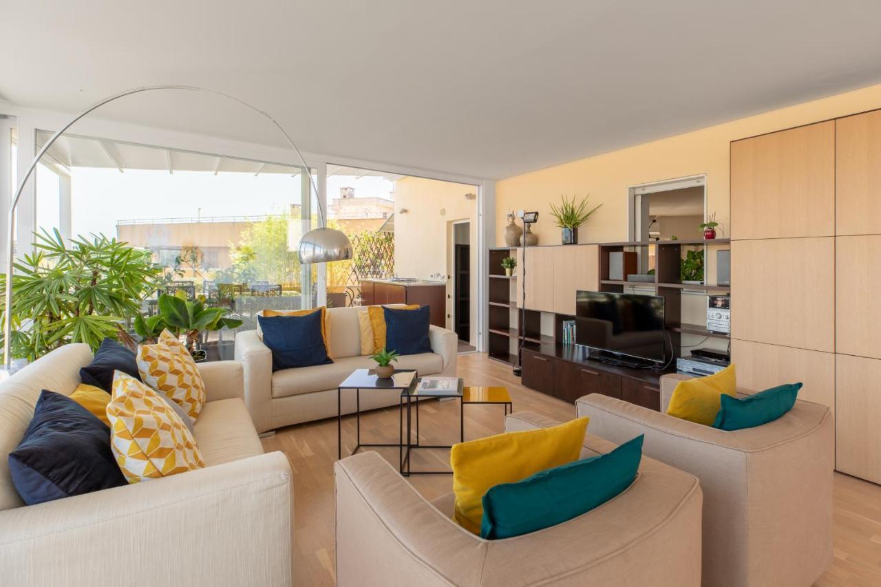 Iflat Garbatella Grand Penthouse Apartman Róma Kültér fotó