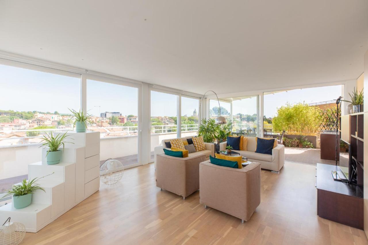 Iflat Garbatella Grand Penthouse Apartman Róma Kültér fotó
