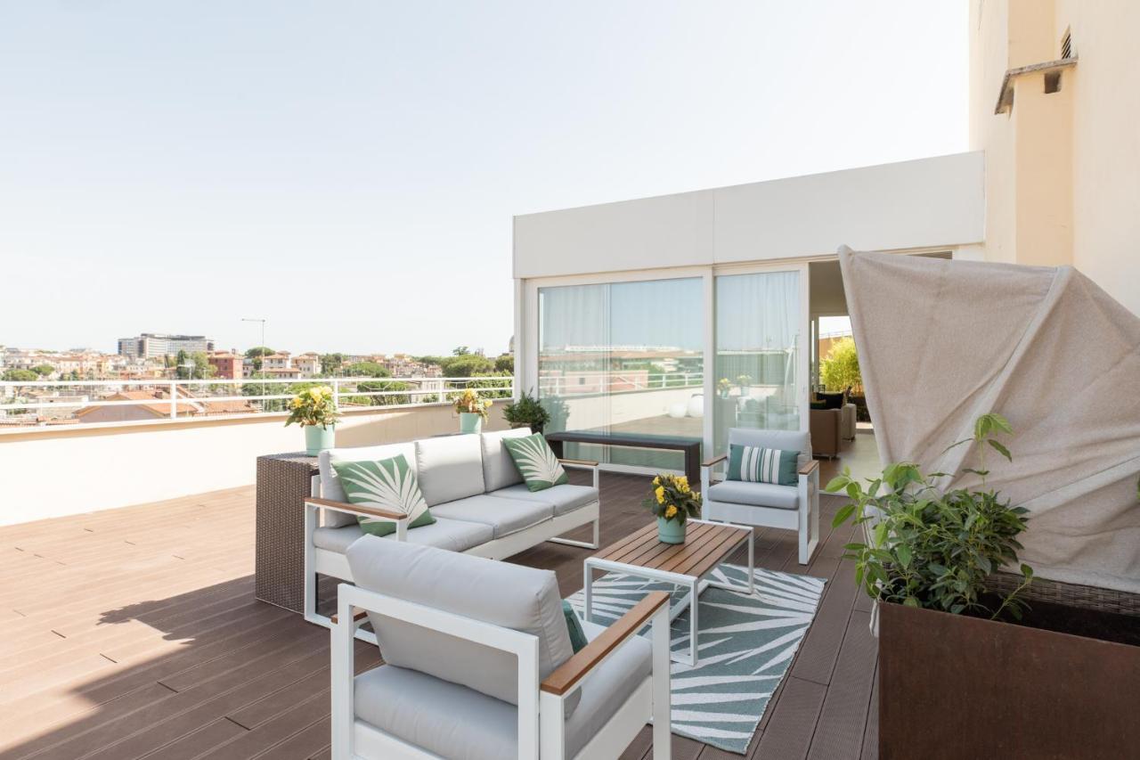 Iflat Garbatella Grand Penthouse Apartman Róma Kültér fotó